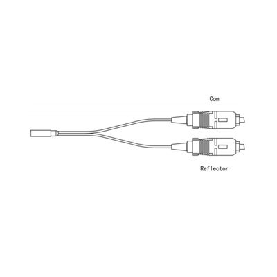PWDM Fiber Optik Filtre SC APC 1550nm Pasif ABS Malzemesi