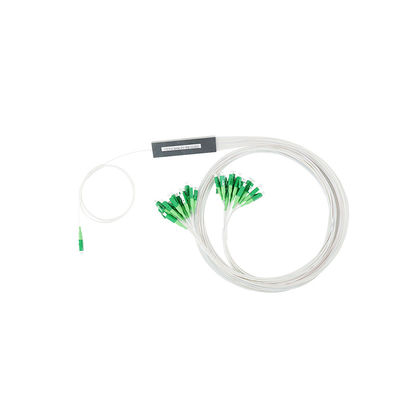 LC APC Konnektörlü 0.9mm Çelik Boru Fiber Optik Bölücü 1x32