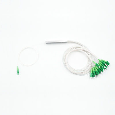 LC APC Konnektörlü 0.9mm Çelik Boru Fiber Optik Bölücü 1x32