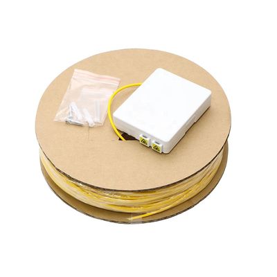 2 Bağlantı Noktalı Mini Fiber Optik Terminal Kutusu 86 Tip İç Mekan İçin Duvara Monte