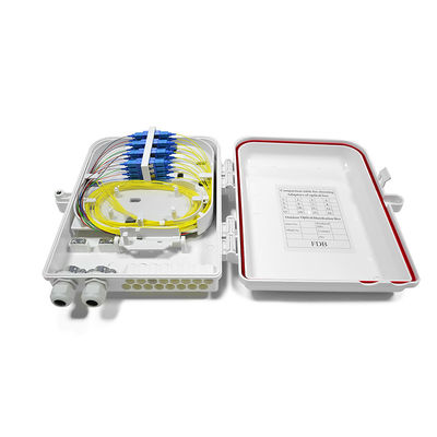 FTTH 16 Çekirdek Dağıtım Kutusu, Plastik Fiber Optik Ekleme Kutusu IP66 Suya Dayanıklı