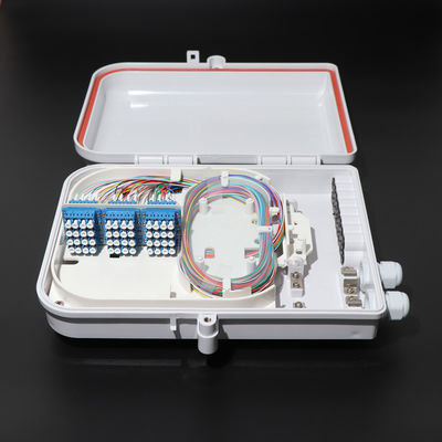 FTTH 16 Çekirdek Dağıtım Kutusu, Plastik Fiber Optik Ekleme Kutusu IP66 Suya Dayanıklı
