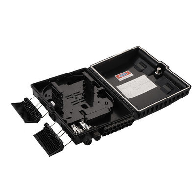 IP65 Fiber Optik Terminal Kutusu, FTTH Bırakma Kablo Kutusu Siyah Renk