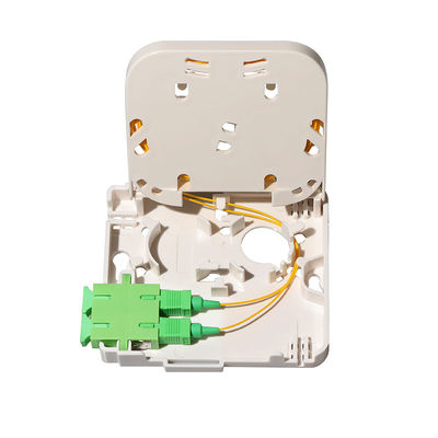 FTTH 1 Bağlantı Noktalı Fiber Optik Terminal Kutusu Duvar Prizi Paneli İçin Mini SC Tipi