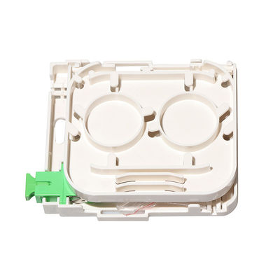 Özelleştirilmiş Fiber Optik Sonlandırma Kutusu 1 Çekirdek 2 Çekirdek ABS PC Malzemeleri