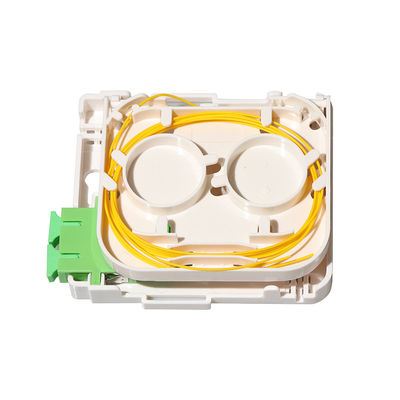 Özelleştirilmiş Fiber Optik Sonlandırma Kutusu 1 Çekirdek 2 Çekirdek ABS PC Malzemeleri