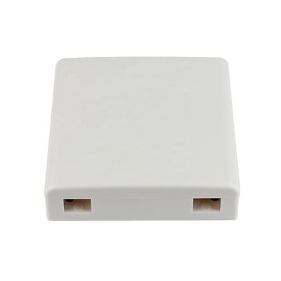 FTTH FTTB FTTX Ağı için 2 Çekirdekli Fiber Optik Terminal Kutusu 86 Tipi