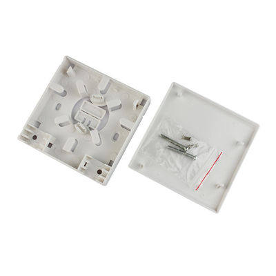 Duvara Monte İç Mekan Fiber Optik Çıkış Kutusu Ön Panel 2 Bağlantı Noktalı 86 Tip