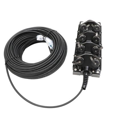 8 Çekirdekli 12 Çekirdekli 24 Çekirdekli Suya Dayanıklı IP68 Fiber Optik Terminal Kutusu