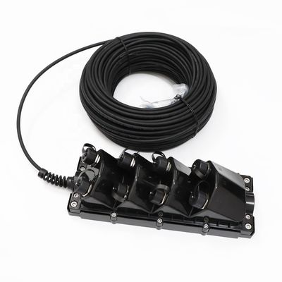 IP68 MST Fiber Optik Bağlantı Kutusu, ODVA PTLC ODC Adaptörlü FTTH Dağıtım Terminal Kutusu