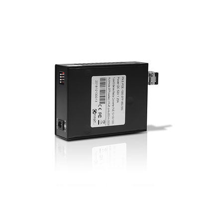 FTTH FTTB FTTX Ağı için SFP LC Fiber Ethernet Medya Dönüştürücü 20km