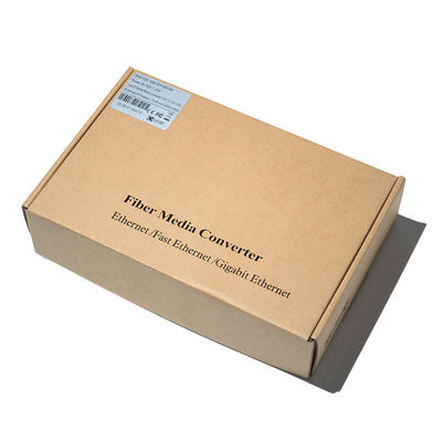 FTTH FTTB FTTX Ağı için SFP LC Fiber Ethernet Medya Dönüştürücü 20km