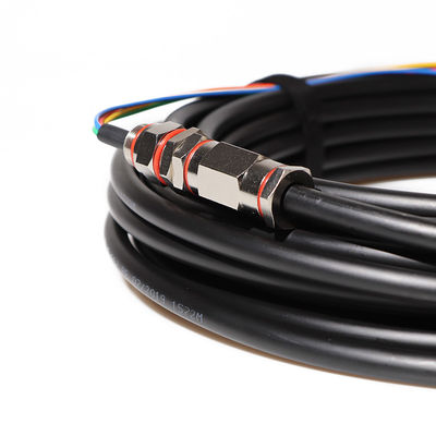 24 Çekirdek 36 Çekirdek Zırhlı Fiber Optik Kablo, Dış Mekan Suya Dayanıklı Pigtail Yama Kablosu