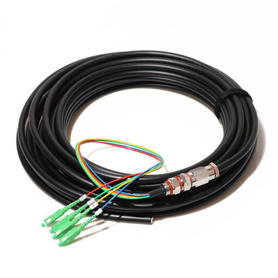 24 Çekirdek 36 Çekirdek Zırhlı Fiber Optik Kablo, Dış Mekan Suya Dayanıklı Pigtail Yama Kablosu