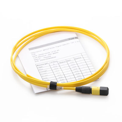Singlemode G657a1 Fiber Kablo MPO MTP 12F 1.5M FTTX FTTX için