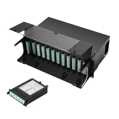 Yapısal Kablolama için LC LGX MTP MPO Kaset Modülü 12 Fiber 24 Fiber