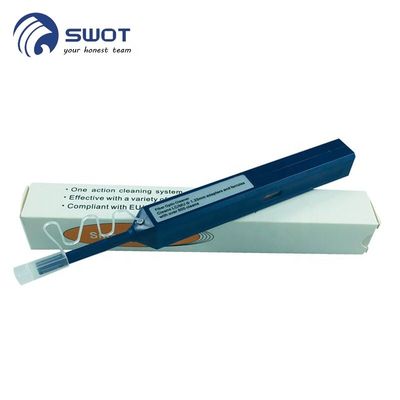 1.25mm Yüksük Fiber Kablo Aksesuarları, LC MU Tek Tıkla Fiber Optik Temizleme Kalemi