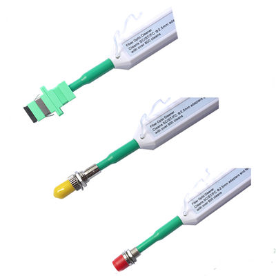 LC SC ST FC Fiber Optik Konnektör Temizleyici 1.25mm 2.5mm Yüksük
