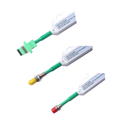 FTTH Taşınabilir 2.5mm Fiber Kablo Aksesuarları SC ST FC Konnektörü İçin Temizleyici Kalem Tipi