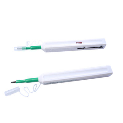 FTTH Taşınabilir 2.5mm Fiber Kablo Aksesuarları SC ST FC Konnektörü İçin Temizleyici Kalem Tipi