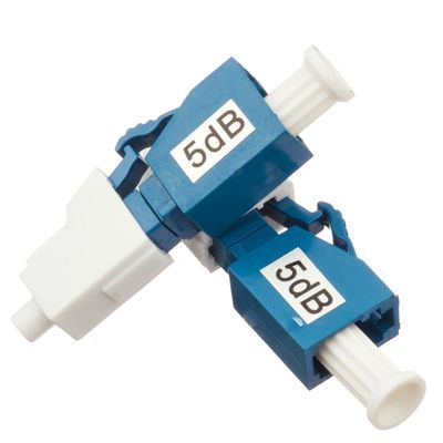 20dB Fiber Optik Kablo Zayıflatıcı LC SC FC ST Erkekten Dişiye