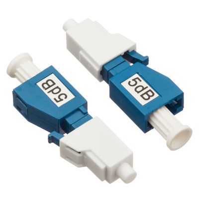 Mavi Renk 5db Zayıflatıcı Fiber Optik Erkek - Dişi Fiş Tipi