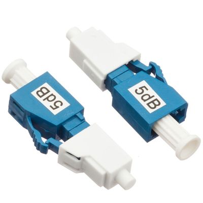 Mavi Renk 5db Zayıflatıcı Fiber Optik Erkek - Dişi Fiş Tipi