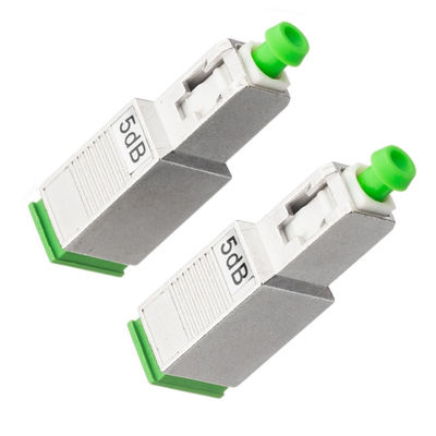 Veri Merkezi için SC APC Fiber Optik Zayıflatıcı 1dB 3dB 5dB 10dB
