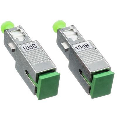 Veri Merkezi için SC APC Fiber Optik Zayıflatıcı 1dB 3dB 5dB 10dB