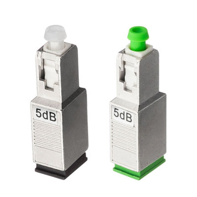 Veri Merkezi için SC APC Fiber Optik Zayıflatıcı 1dB 3dB 5dB 10dB