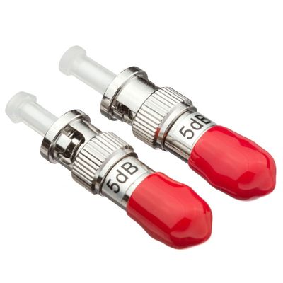 FTTH için 6dB 7dB 10dB Fiber Optik Zayıflatıcı ST Erkek Kadın