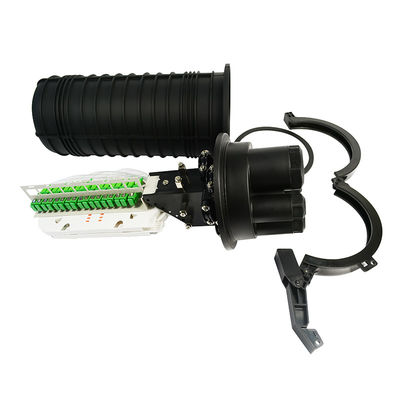 IP68 Fiber Optik Ek Kapatma, Dikey Kubbe Tipli Ortak Kapatma 144 Çekirdek