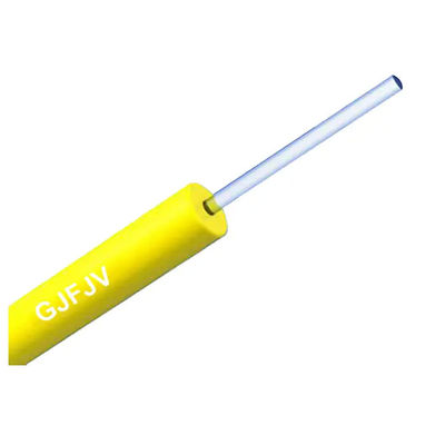 Kaliteli 2 çekirdekli Dubleks 8 Tip Kapalı fiber optik kablo GJFJV