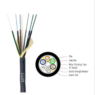 2-288 Fiber Optik Kablo, HDPE Kılıflı Hava Üflemeli Mikro Kablo