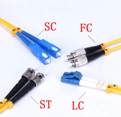 Özelleştirilmiş Fiber Optik Konnektör, Hızlı SC Konektörü RoHS Uyumlu
