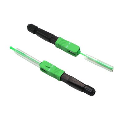 FTTH FTTB FTTX Ağı için SC APC Fusion Splice Fiber Optik Konnektörler