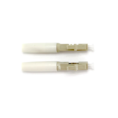 FTTH CATV CCTV için LC Hızlı Fiber Optik Konnektör Çok Modlu OM3