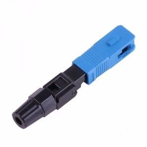 Önceden Yüklenmiş FTTX SC Fiber Optik Hızlı Bağlantı Çok Modlu Signlemode 50/125 9/125