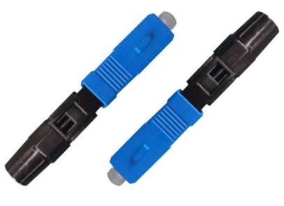 Yama Panelleri İçin Hızlı SC UPC Tek Modlu Fiber Optik Konnektör