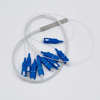 1 × 4 SC APC Fiber Optik Bölücü, Kablo TV için Mini Tip PLC 4 Yollu Bölücü