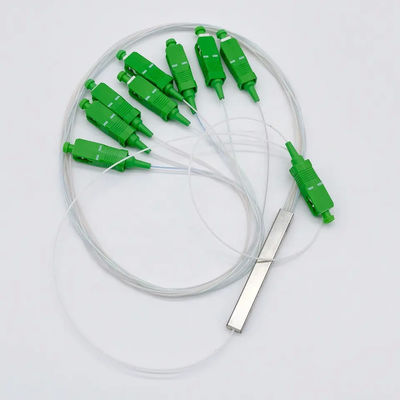 1 × 4 SC APC Fiber Optik Bölücü, Kablo TV için Mini Tip PLC 4 Yollu Bölücü