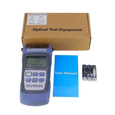 Elde Taşınabilir Fiber Optik Kablo Test Cihazı 800nm ​​1700nm -FC SC ST Konnektörü için 70 + 6dbm