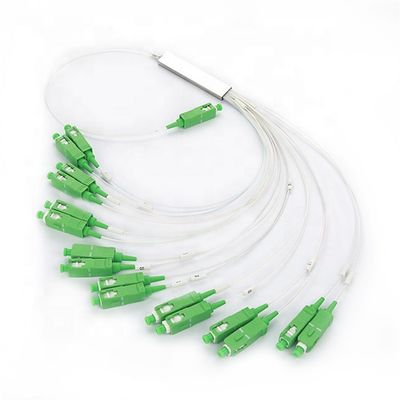 1260nm Dalgaboyu ile Mikro Mini Modül Fiber Optik Bölücü FTTH 1x6 SC APC