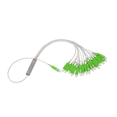 1260nm Dalgaboyu ile Mikro Mini Modül Fiber Optik Bölücü FTTH 1x6 SC APC