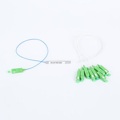 1260nm Dalgaboyu ile Mikro Mini Modül Fiber Optik Bölücü FTTH 1x6 SC APC