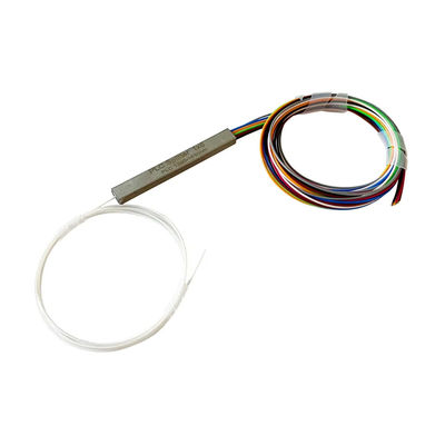 Mini Çelik Boru PLC Fiber Optik Bölücü 1x4 Konnektörsüz 1M OEM