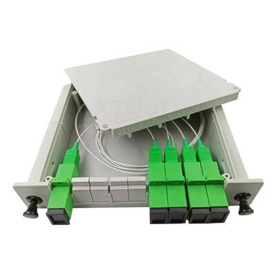 özelleştirilmiş Fiber Optik Bölücü, SC UPC Konnektörlü 1X32 Kaset PLC Bölücü
