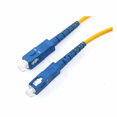 Medya Dönüştürücü Kapalı İçin SC UPC Fiber Optik Kablo Yama Kablosu