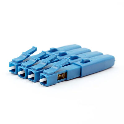 SM SC FC LC Hızlı Fiber Optik Konnektör APC OS1 OS2 Tekli Mod
