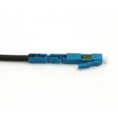 FTTH CATV CCTV için LC Hızlı Fiber Optik Konnektör Çok Modlu OM3